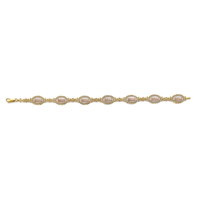 14K 3C St. Jude Bracelet