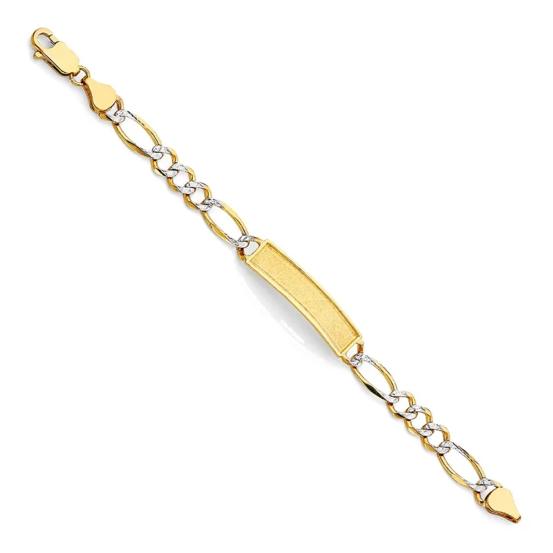 14KY FIGARO WP CHAIN F-BABY ID BR