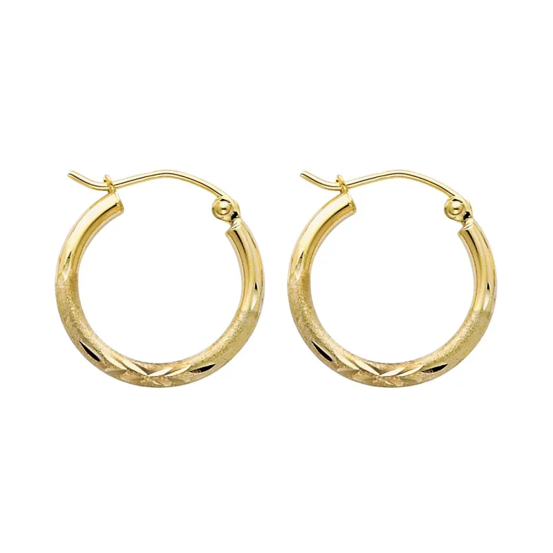 14KY 2MM BUD DC RD TUBE HOOP (17MM)