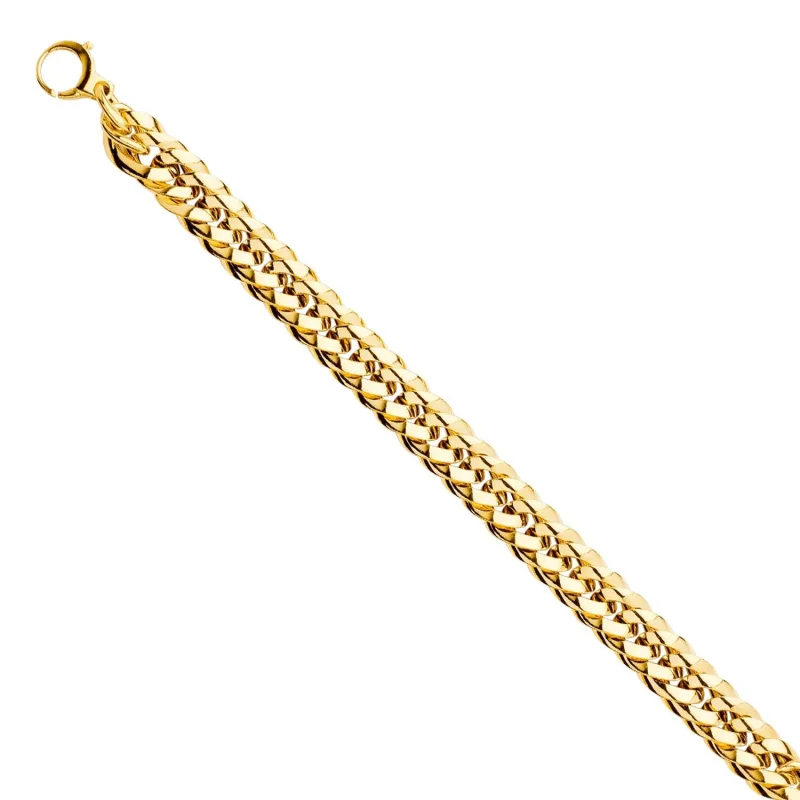 14KY Fancy Hollow Bracelet