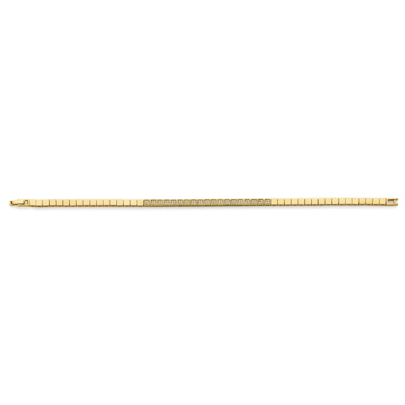 14KY CZ Fancy Bracelet