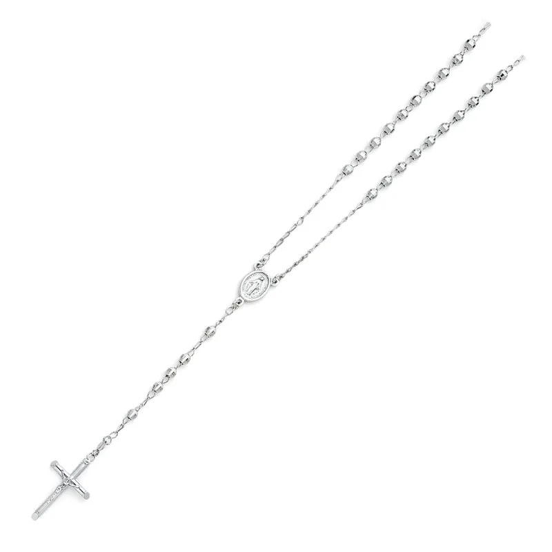 14KW 4MM DISCO BALL ROSA-NECK 26