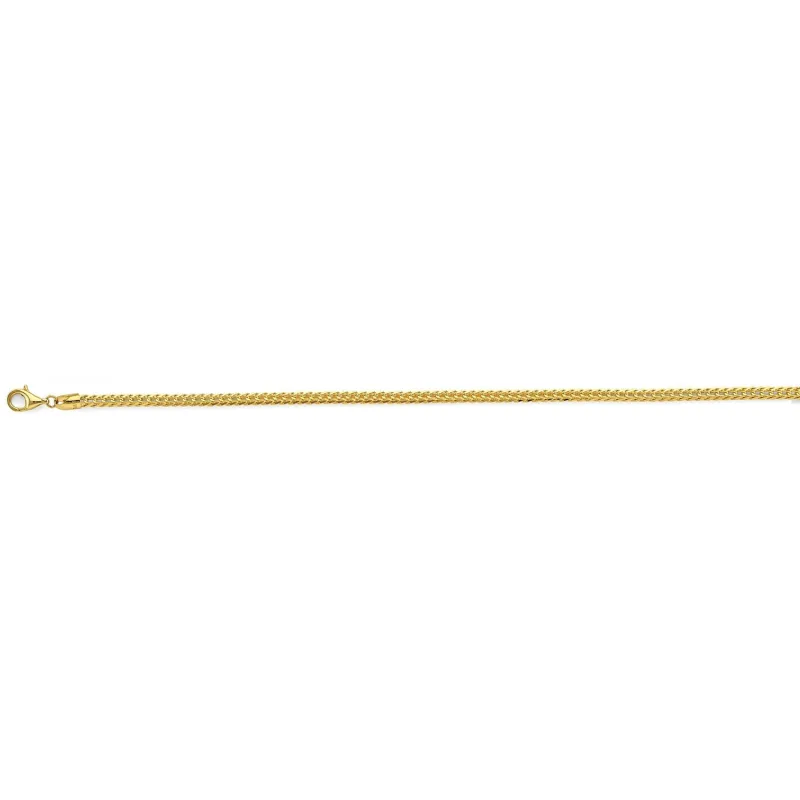 14KY 3mm 8DC Open Franco Chain