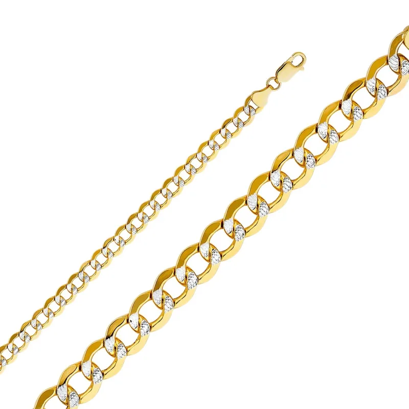14K 2T Hollow Cuban Bevel 150 WP