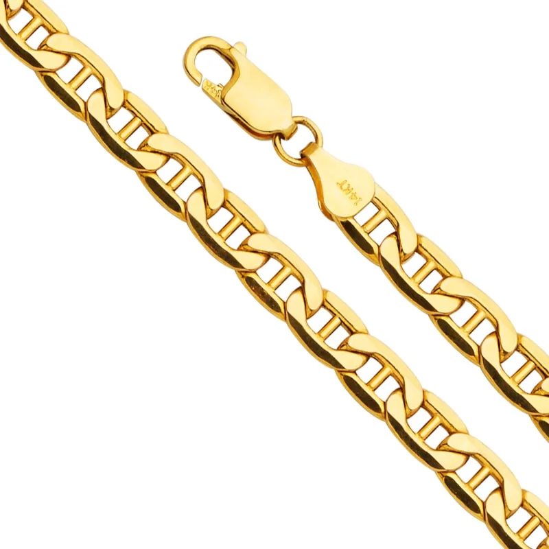 14KY 6.2mm Hollow Mariner Bevel 160