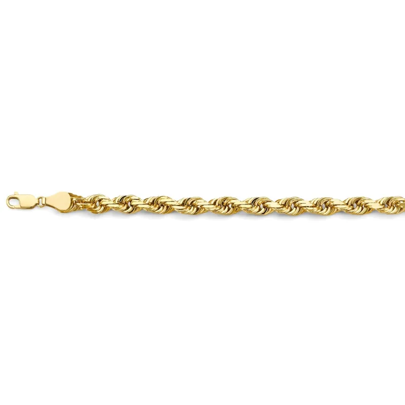 14KY Solid Rope Chain 7.8mm