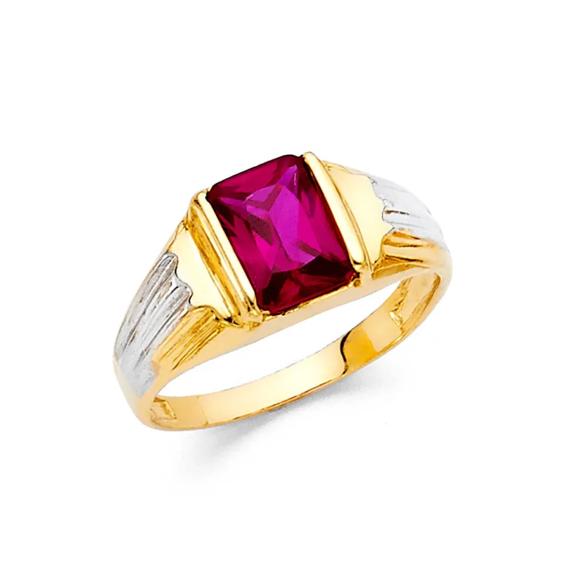 14KY CZ RING