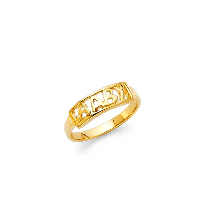 14KY BABY CZ RINGS (RG505)