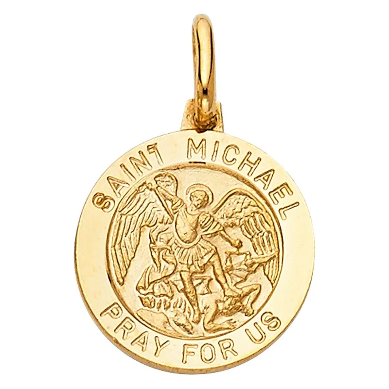 14KY ST. MICHAEL PENDANT (PT282)