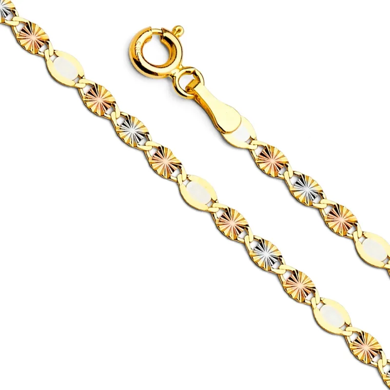 14K 3C Flat Val Alt-Star DC 040
