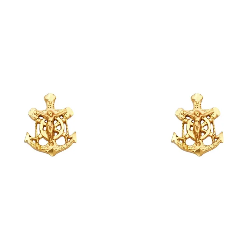 14KY SM ANCHOR POST EAR