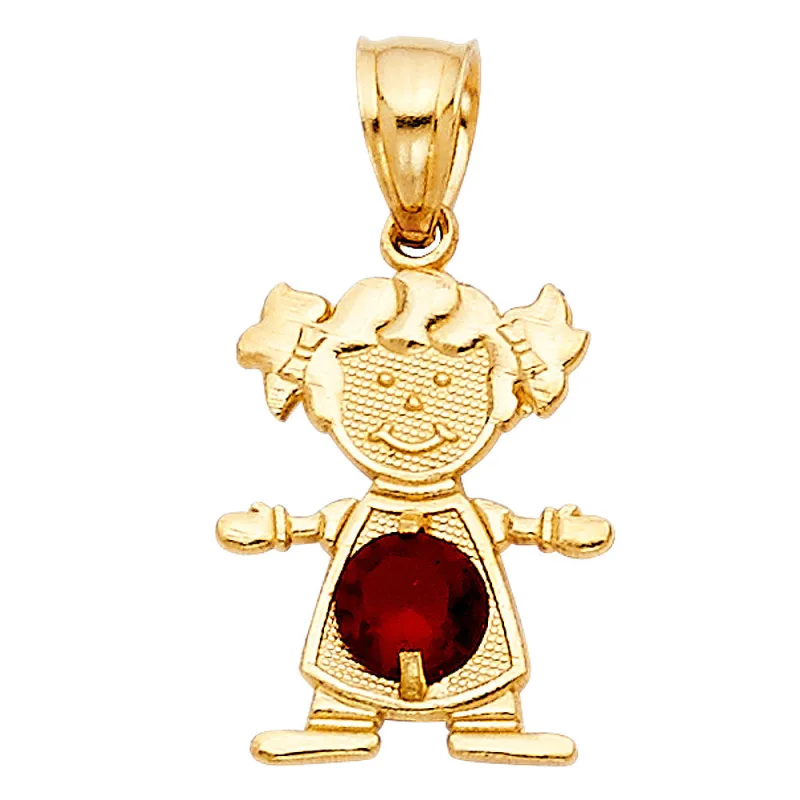 14KY GIRL BIRTHSTONE