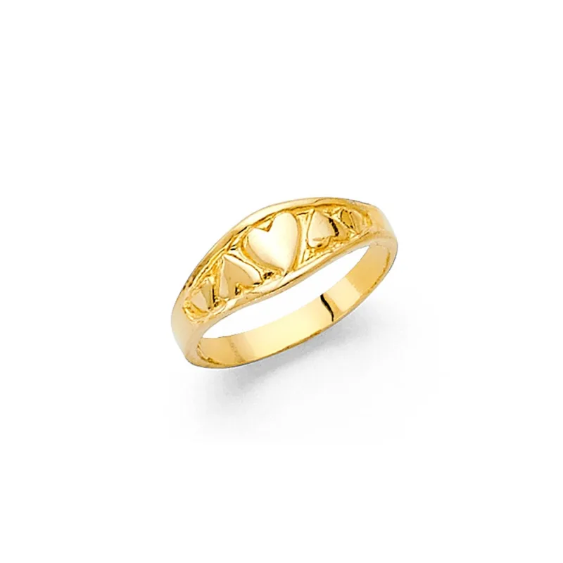 14KY BABY CZ RINGS (RG489)