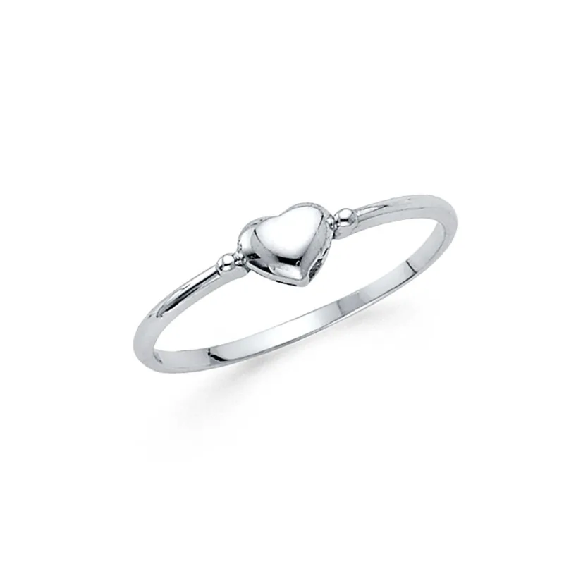 14KW HEART RING (RG306)
