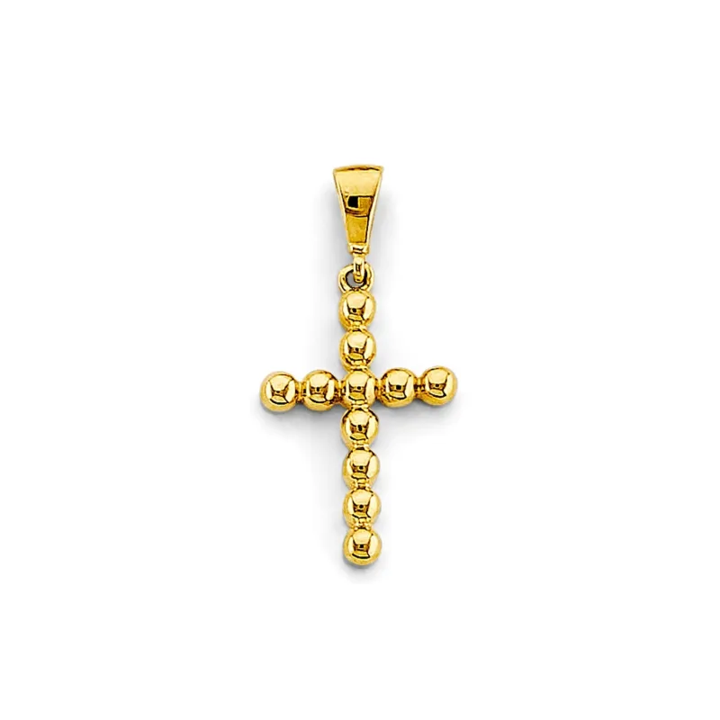 14KY Small Cross Pendant