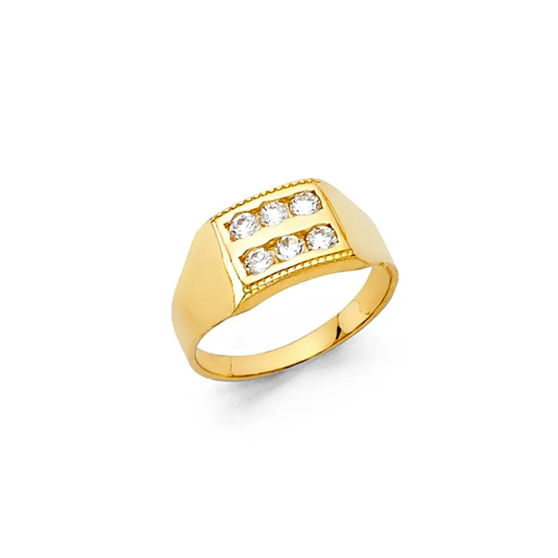 14KY BABY CZ RINGS (RG485)