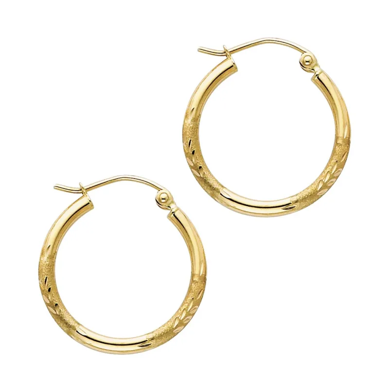 14KY 2MM BUD DC RD TUBE HOOP (20MM)