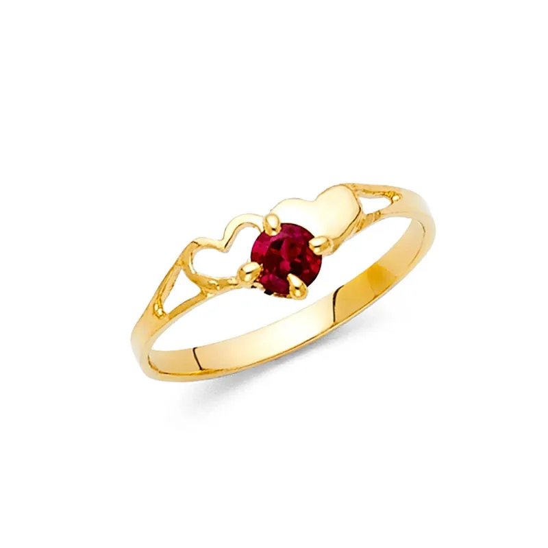 14KY LADIES CZ RING (RG420)