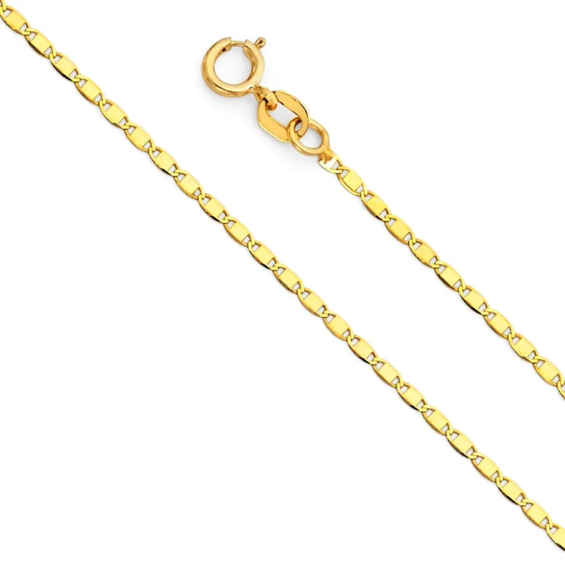 14KY 025(1.3MM) VALENTINO CHAIN