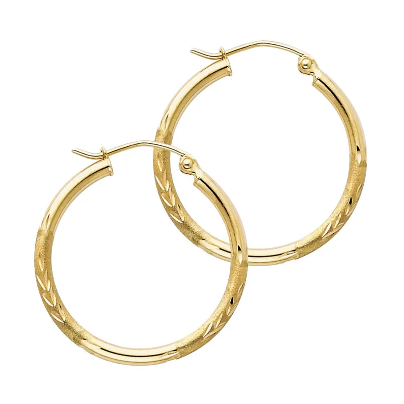 14KY 2MM BUD DC RD TUBE HOOP (25MM)