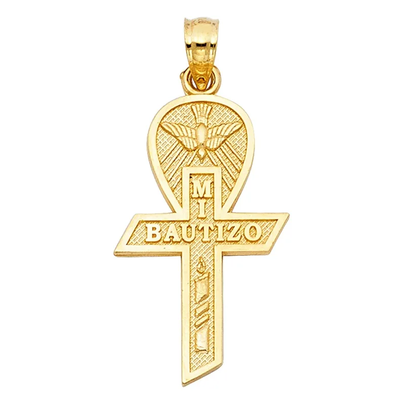 14KY BAPTISM CROSS PENDANT