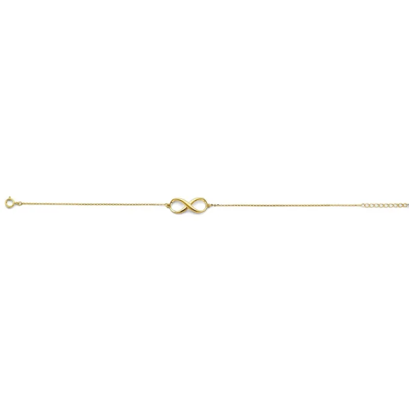 14KY Infinity Chain Bracelet
